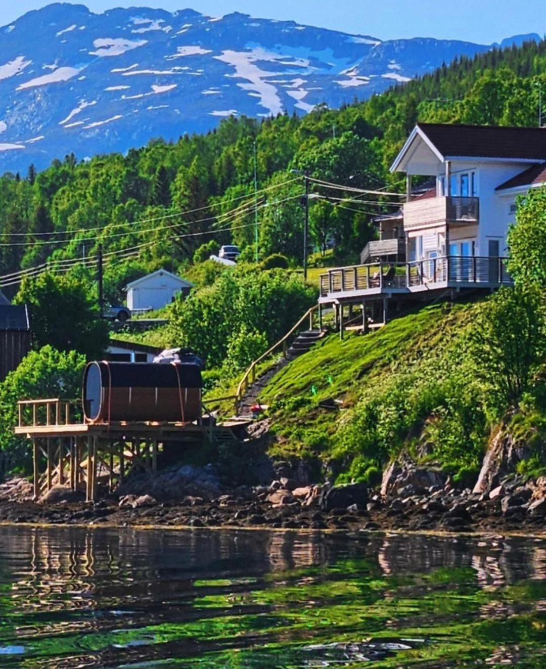 Villa Kaldfjord Sea House Tromsø Exterior foto