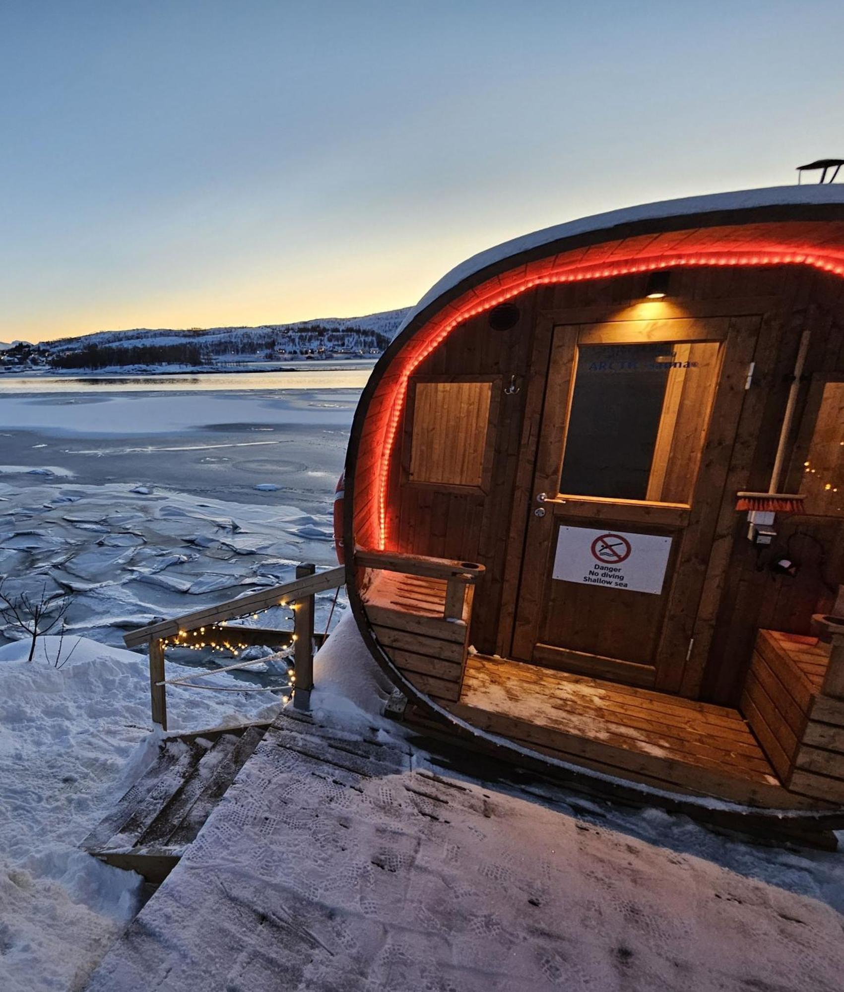 Villa Kaldfjord Sea House Tromsø Exterior foto